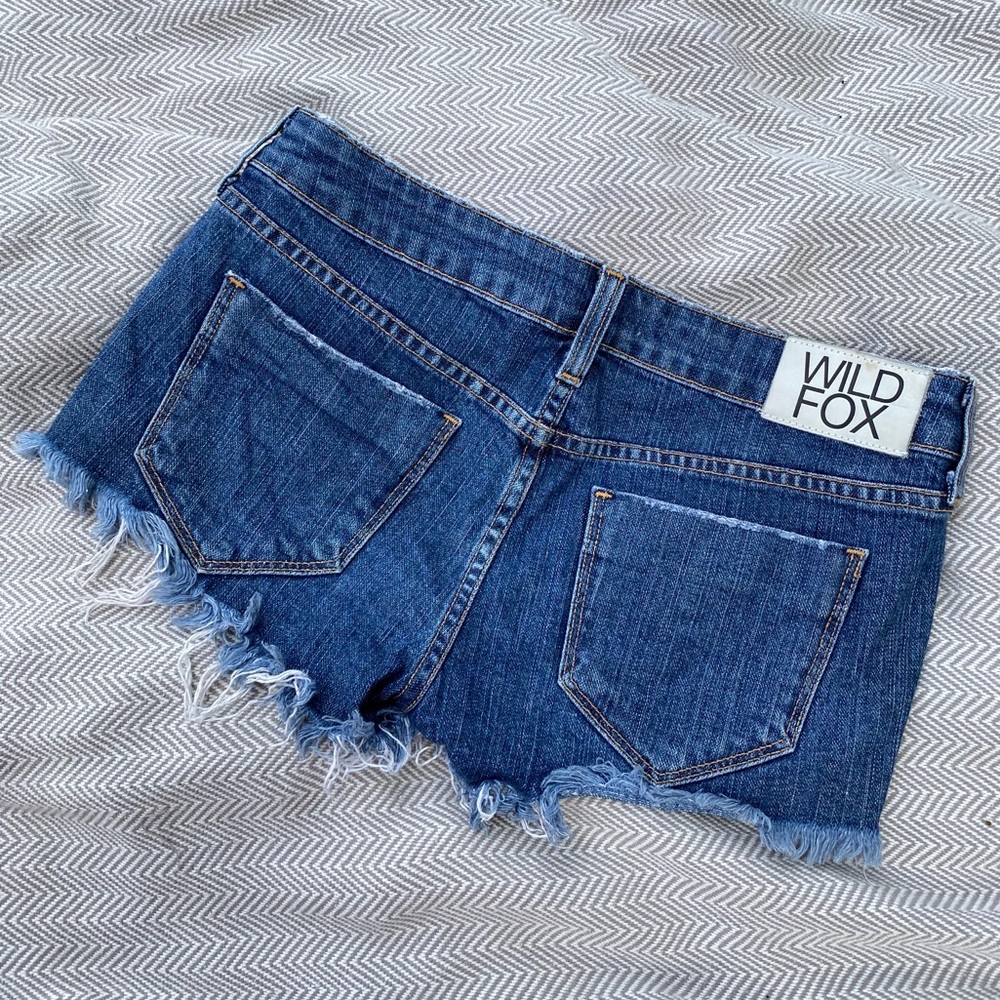 Wildfox Couture Distressed Beach Cut Off Shorts